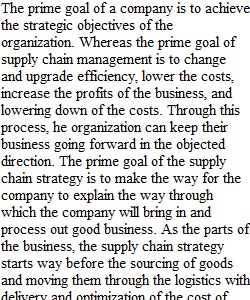 The Supply Chain as a Strategic Asset